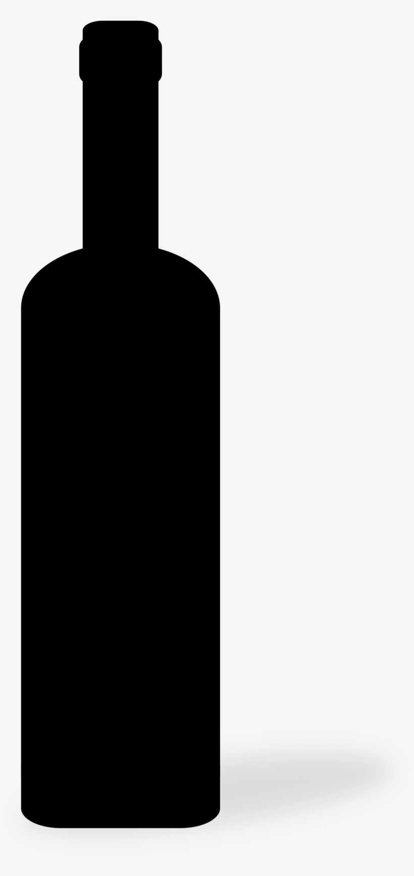 Wine Bottle Silhouette Png, transparent png #122461