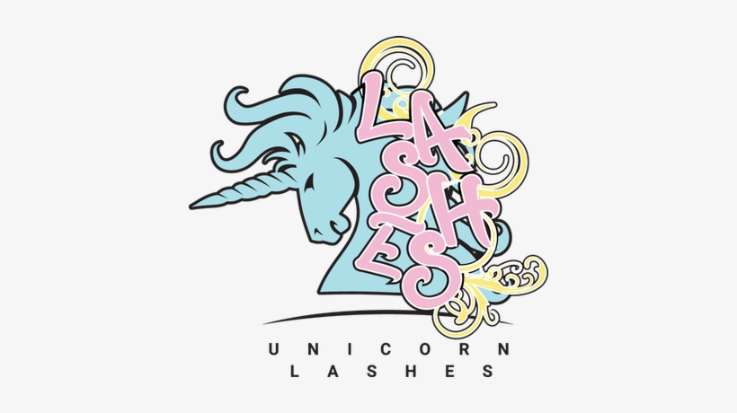 Mermaid Tail Brushes May Be The Newest Fantastical - Unicorn Lashes Logo, transparent png #122543