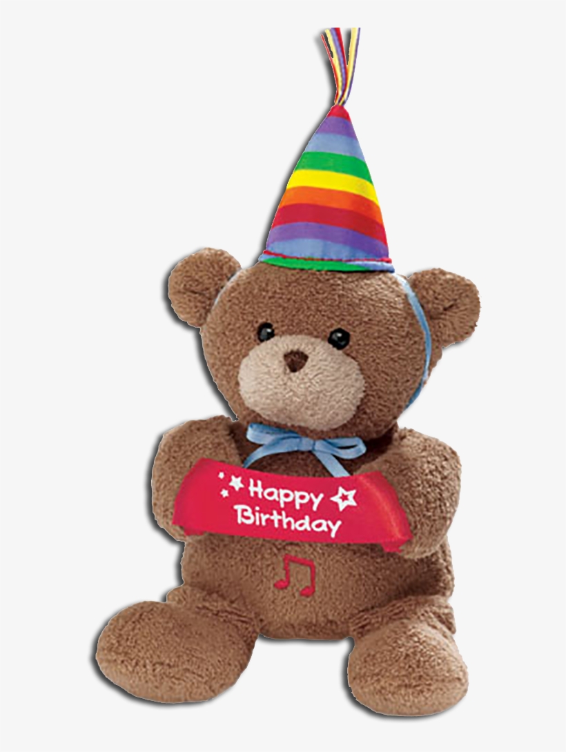 Gund Musical Happy Birthday Wishes Teddy Bear - Teddy Bear Wishing Happy Birthday, transparent png #122707