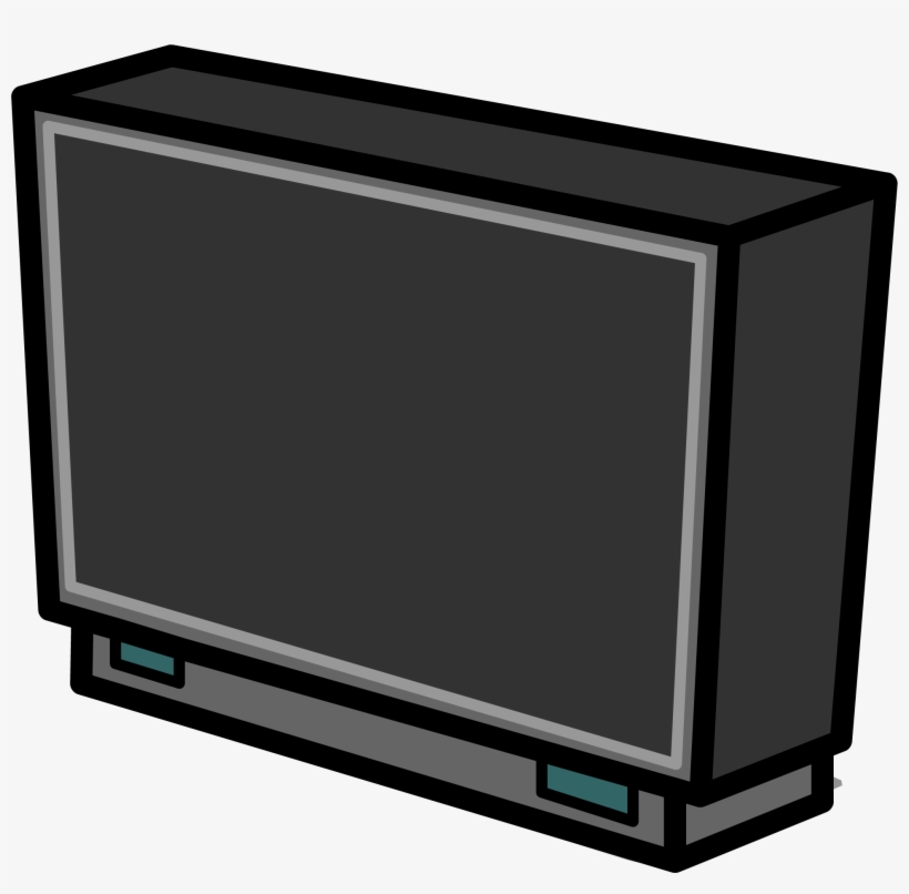 Big Screen Tv Sprite 008 - Television, transparent png #122866