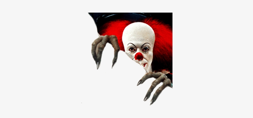 Nyeh Eh Eh - Adult Creepy Scary Latex Cosplay Pennywise Clown Mask, transparent png #122948