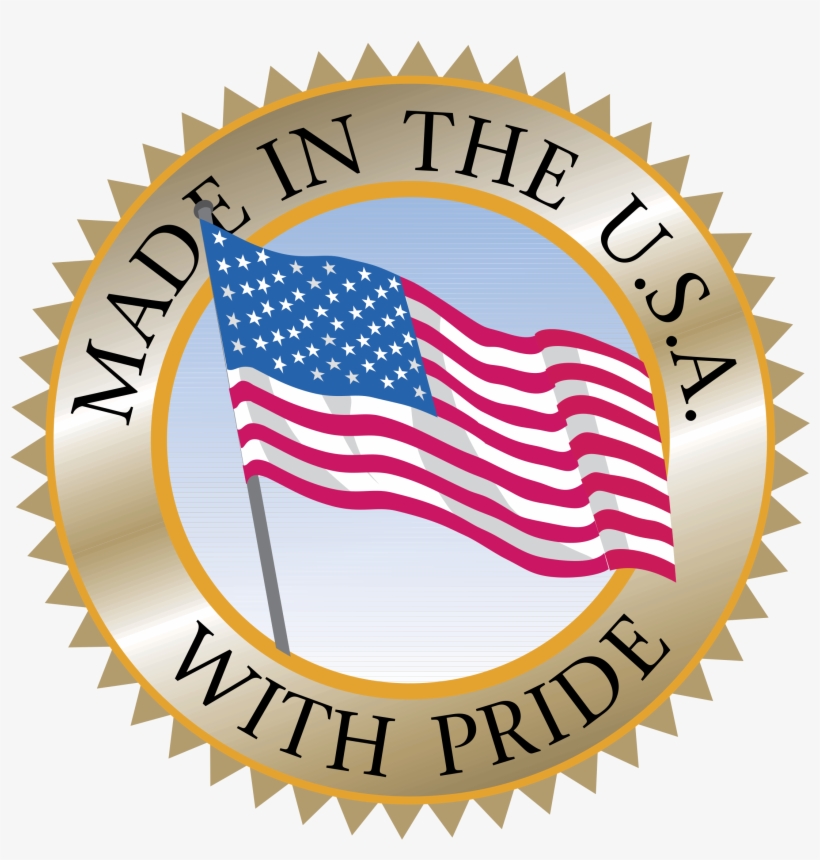 Made In Usa Logo Png Transparent - North Star Brown Leather Long Hair Ties-for Pony Tail/braid, transparent png #123019