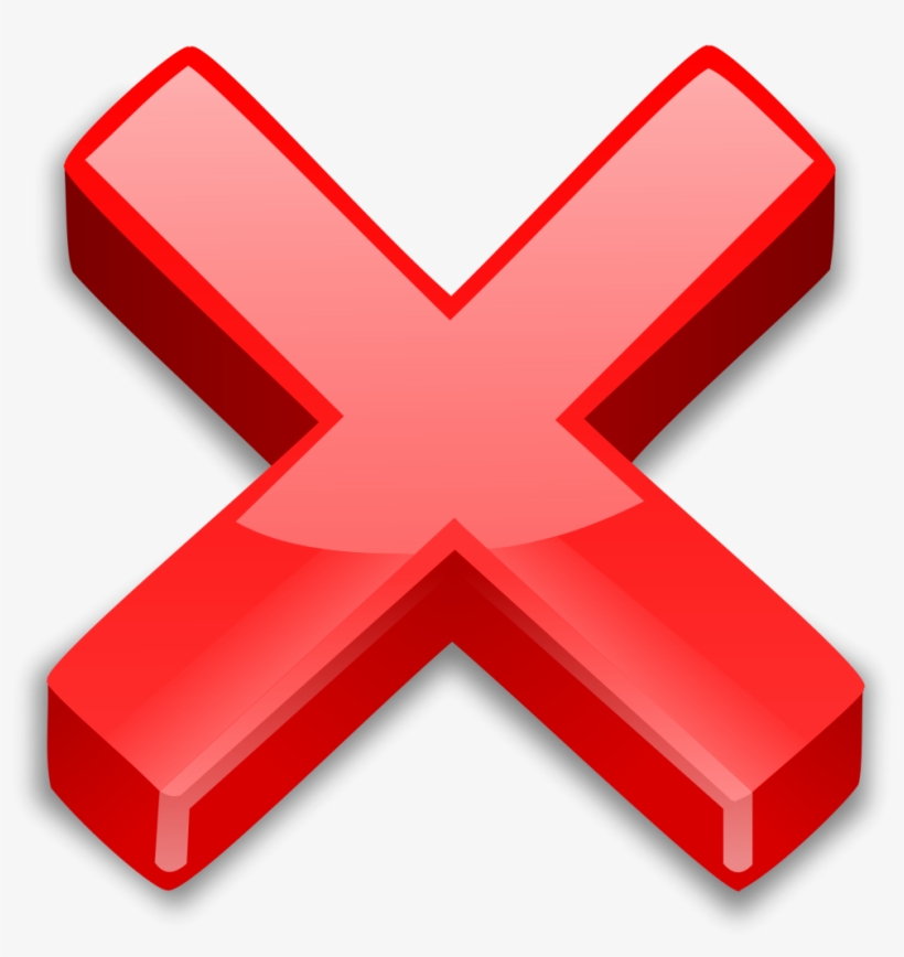 Cancel Button Png Transparent - Cancel Sign, transparent png #123067