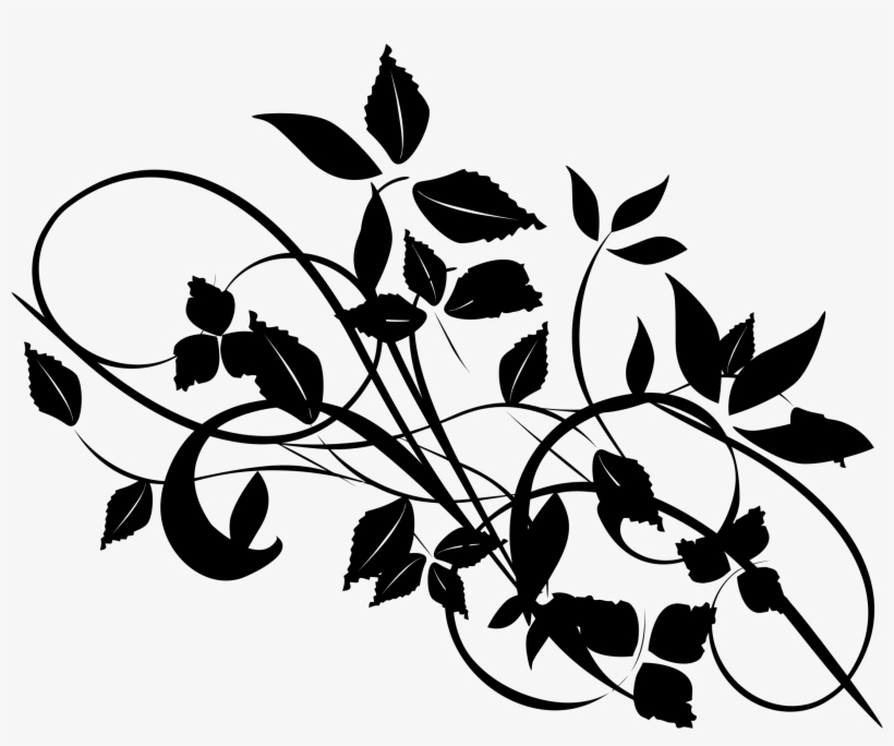 This Free Icons Png Design Of Branches And Leaves Silhouette, transparent png #123383