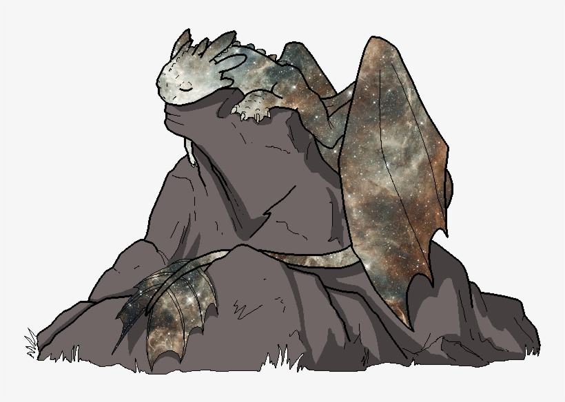 This Is My Galaxy Fury Called Galactic Flare, Made - Angry Nightfury Base, transparent png #123385