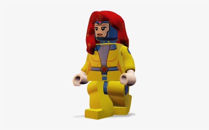 Lego Svg Character - Lego Marvel Super Heroes Jean Grey, transparent png #123406