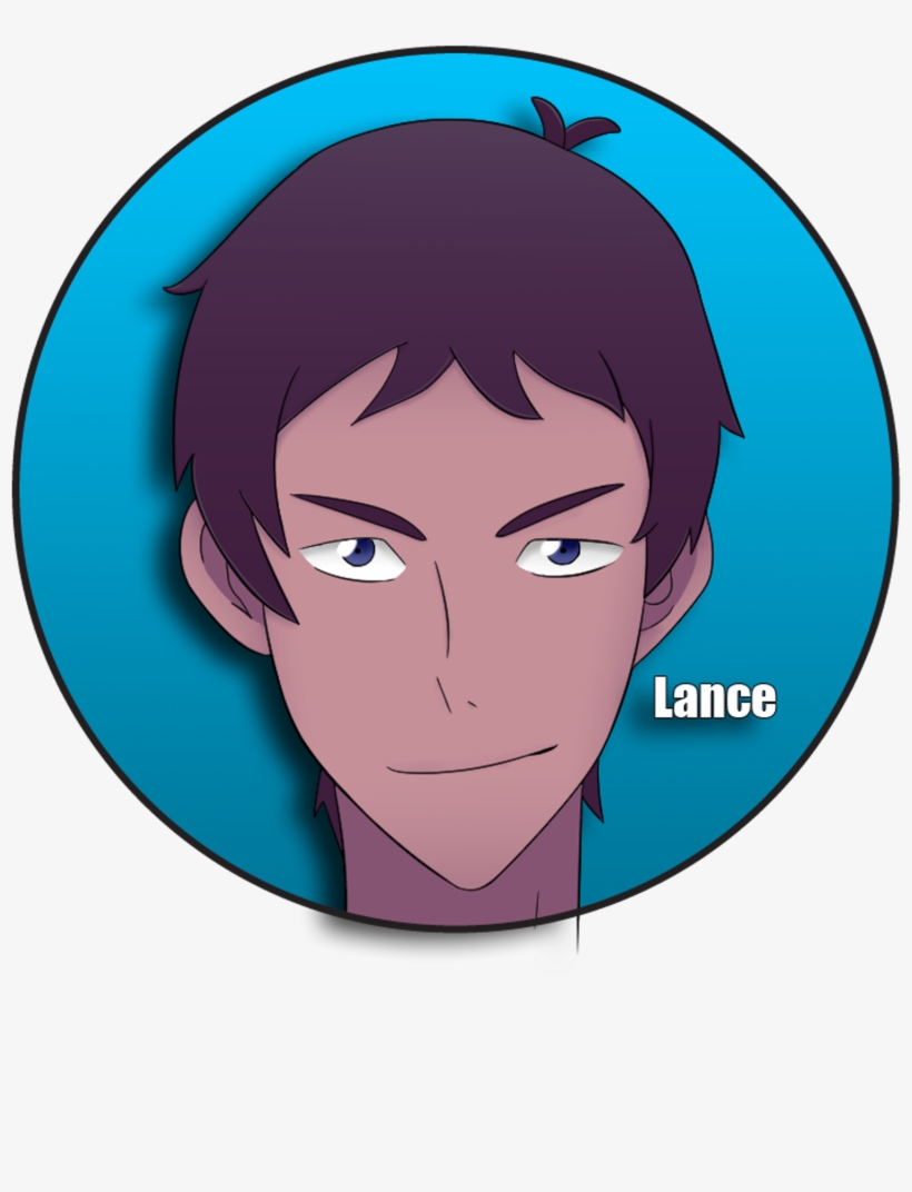 Lance From Voltron On A Pin-back Button, transparent png #123430