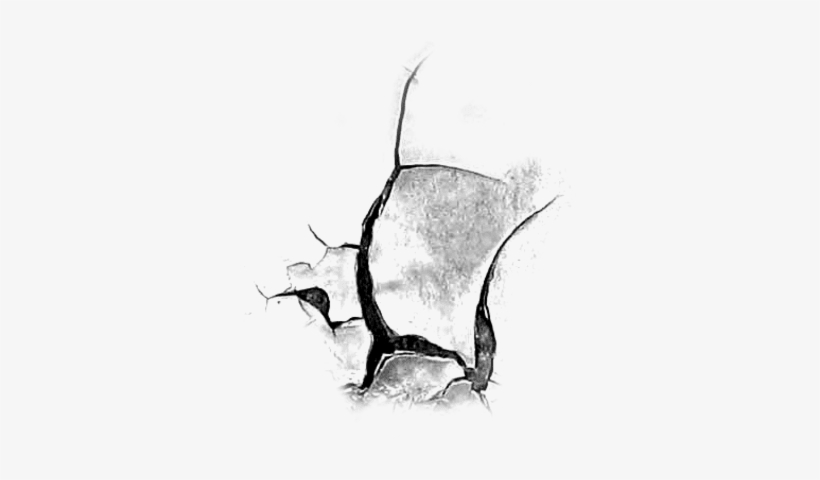 Pillar Drawing Cracked - Surreal Art, transparent png #123472