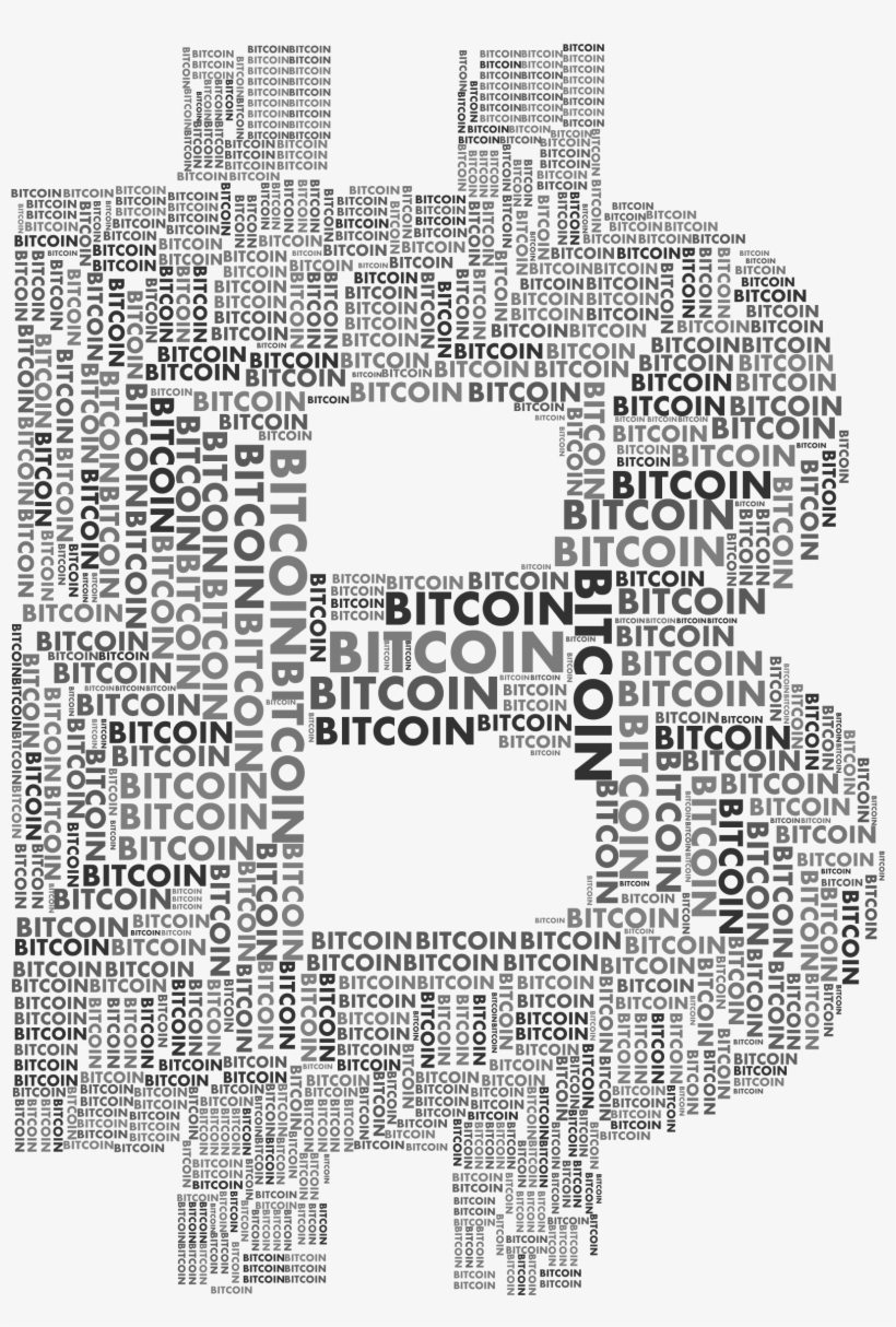 This Free Icons Png Design Of Bitcoin Logo Word Cloud, transparent png #123524