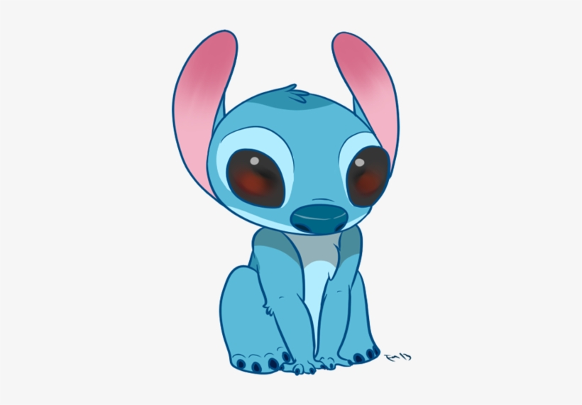 Jpg Transparent Chibi Stitch By Rawri - Stitch Drawing, transparent png #123572