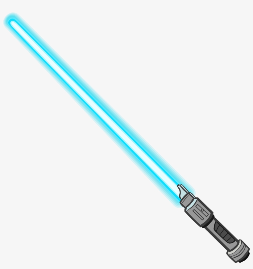 Blue Lightsaber Icon - Sable De Luz Azul Png, transparent png #123622