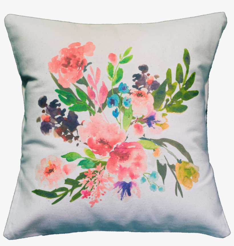 Floral Bouquet - Cushion, transparent png #124076