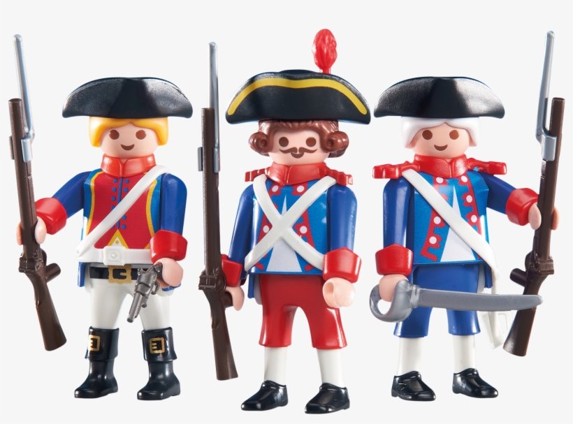 Drawn Soldier Transparent - Playmobil French Soldiers, transparent png #124097