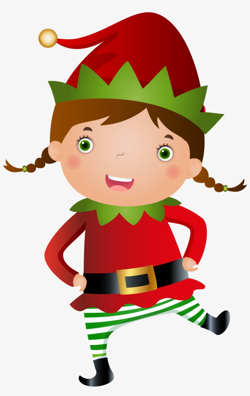 Svg Library Library Collection Of Girl High Quality - Elf Clipart Png, transparent png #124397