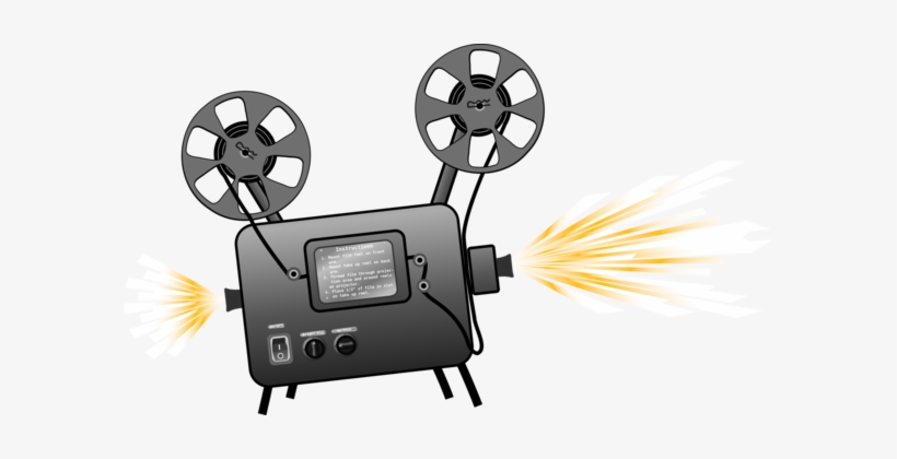 Photographic Film Movie Projector Computer Icons - Film Projector Clip Art, transparent png #124461