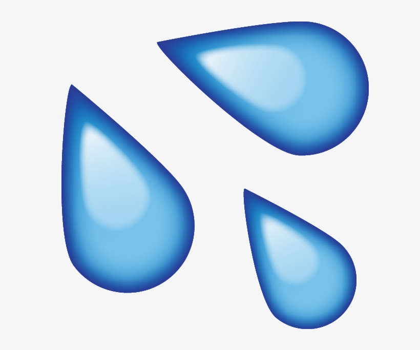 Tears Transparent - Water Emoji, transparent png #124525
