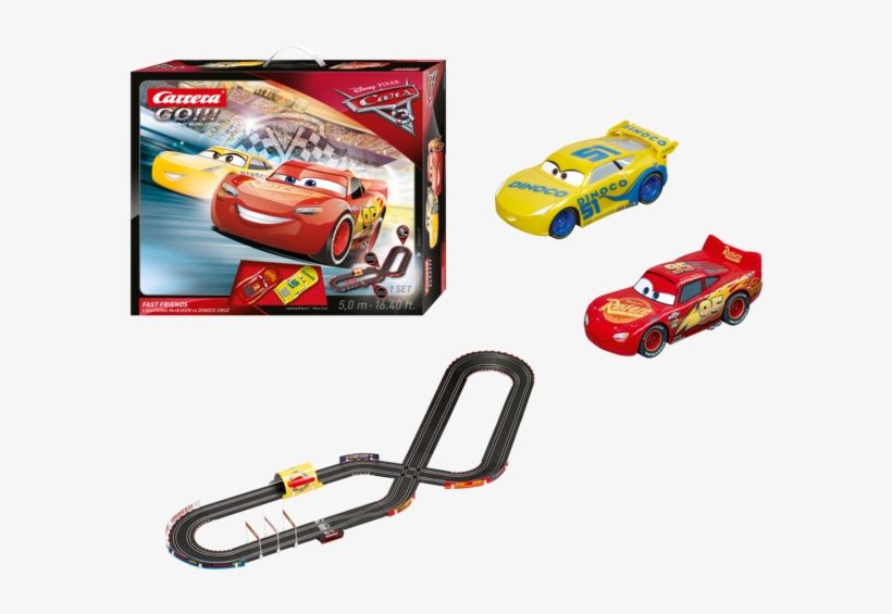 Carrera Go Disney/pixar Cars 3 Fast Friends Slot Car - Carrera Go. Disney Pixar Cars 3 Fast Friends 20062419, transparent png #124547