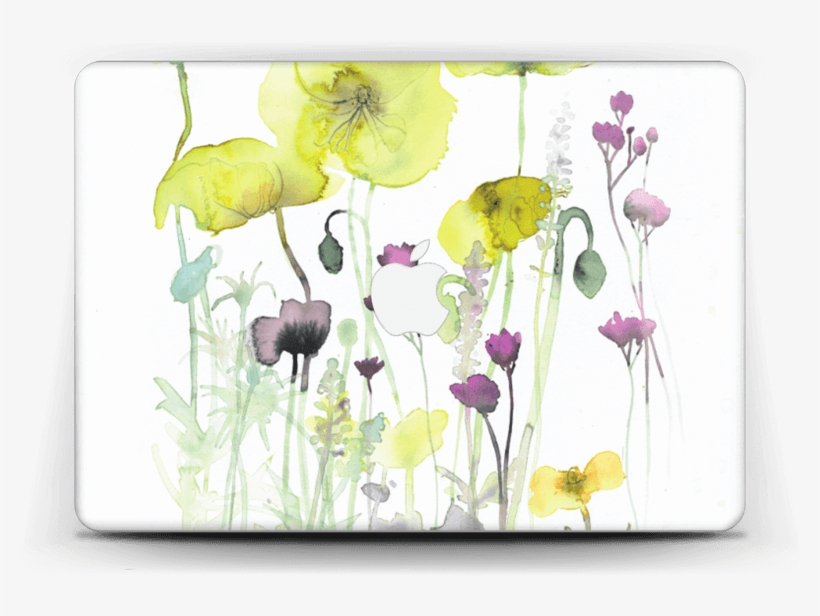 Painted Yellow Flowers - Flower, transparent png #124927