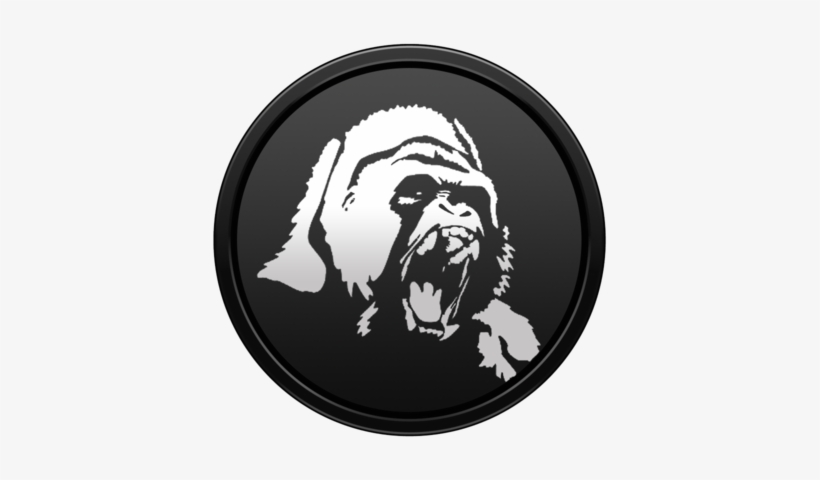 Logo Gorilla - Gorilla Sticker, transparent png #125046