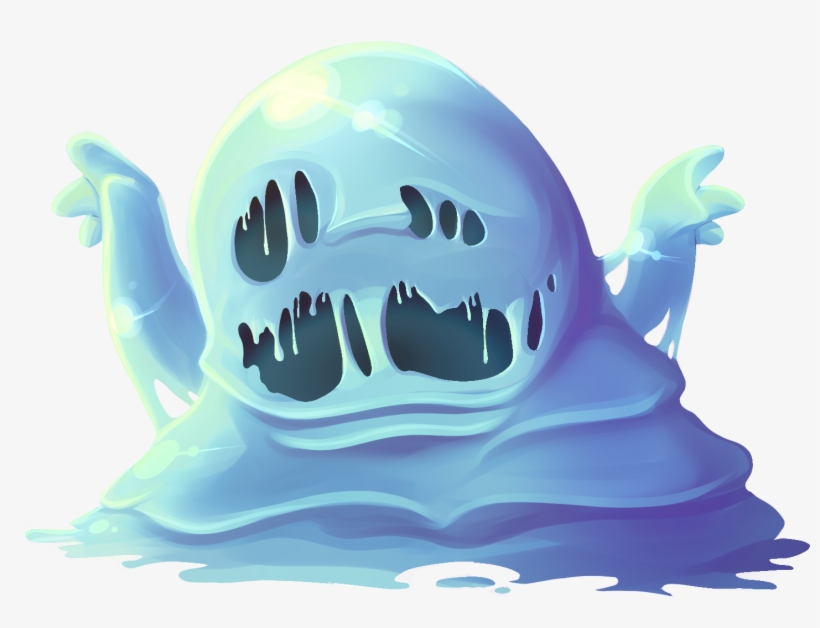 Slimeblue - Ooze Monster, transparent png #125442