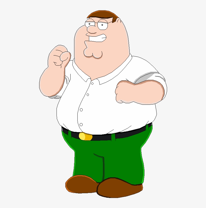 Peter Griffin By Mollyketty-d61yibe - Peter Uma Familia Da Pesada, transparent png #125478