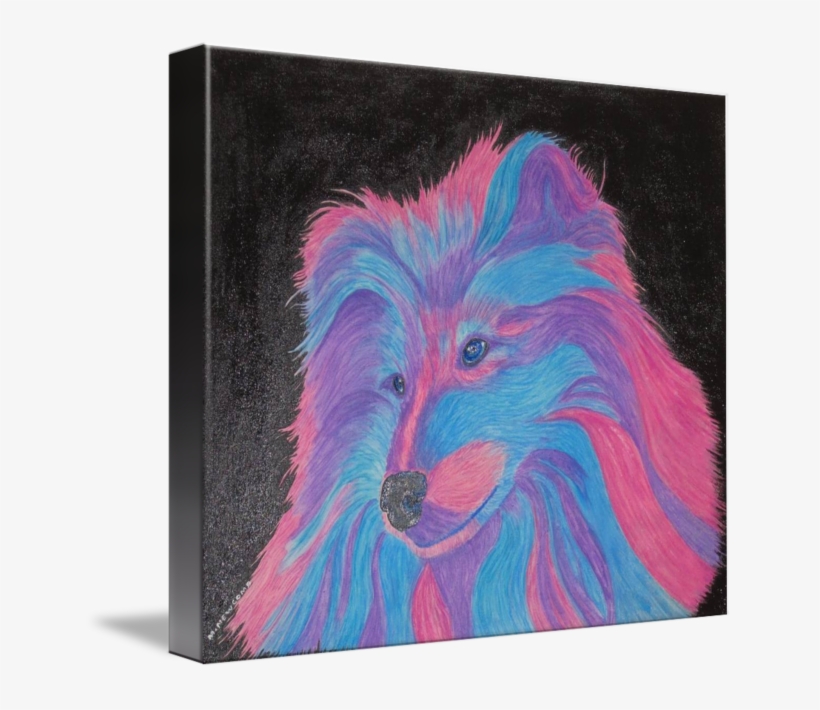 Watercolor - Shetland Sheepdog, transparent png #125715
