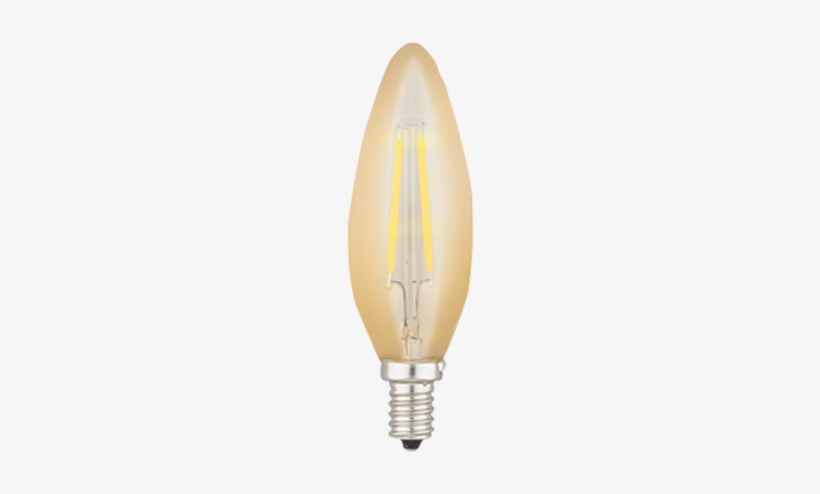 2w Torpedo Amber - Flip Electrical Kodak 41143-ul Amber Dimmable Led Candle, transparent png #125716