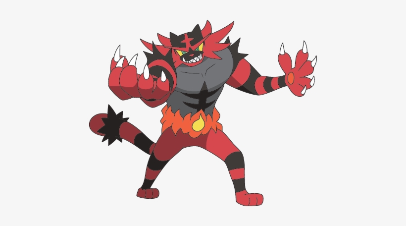 727incineroar Sm Anime - Incineroar Pokemon Png, transparent png #125962