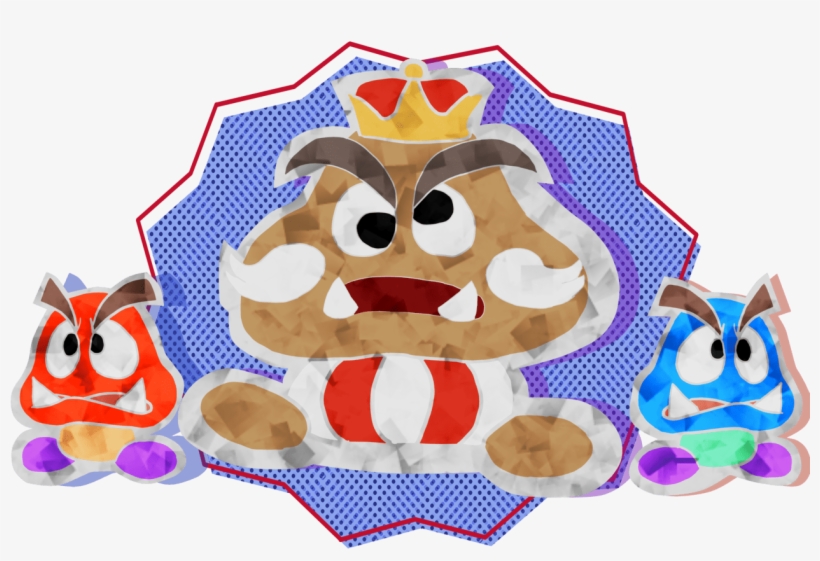 Paper Mario Enemies By Florosapiens - Paper Mario, transparent png #125979