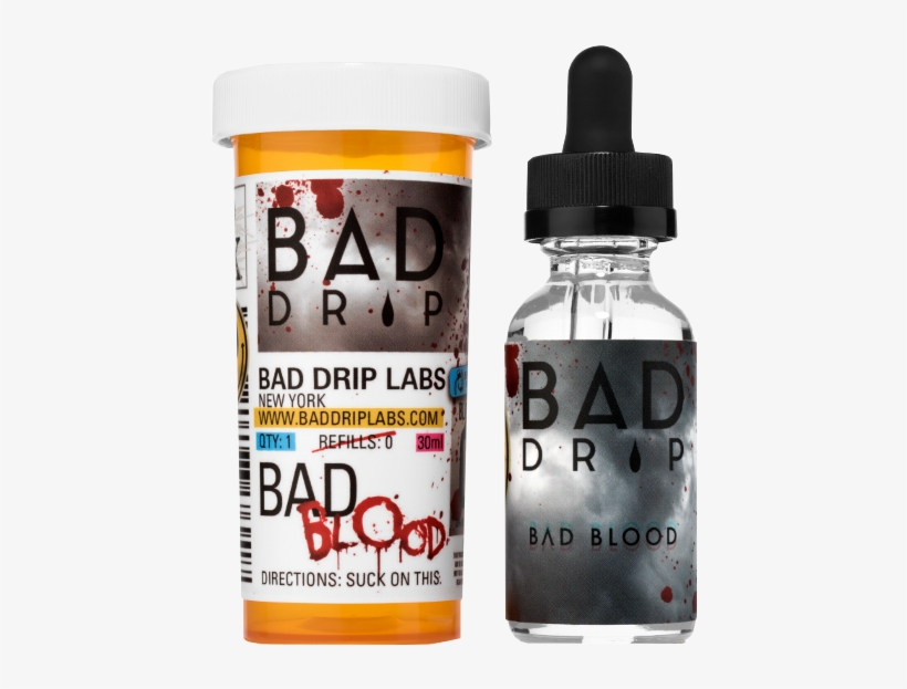 Bad Blood Ejuice - Bad Drip Labs, transparent png #126096