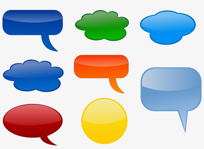 Speech Bubble Images - Talking Bubbles, transparent png #126233