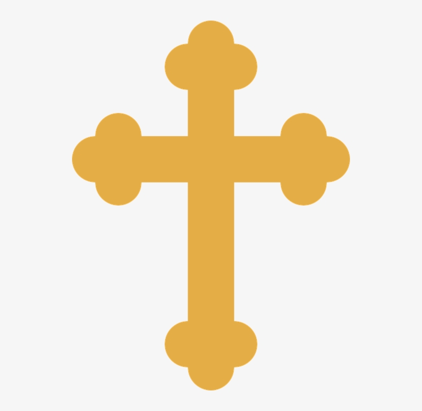 Crucifix Clipart Cruz - Greek Orthodox Cross Png, transparent png #126652
