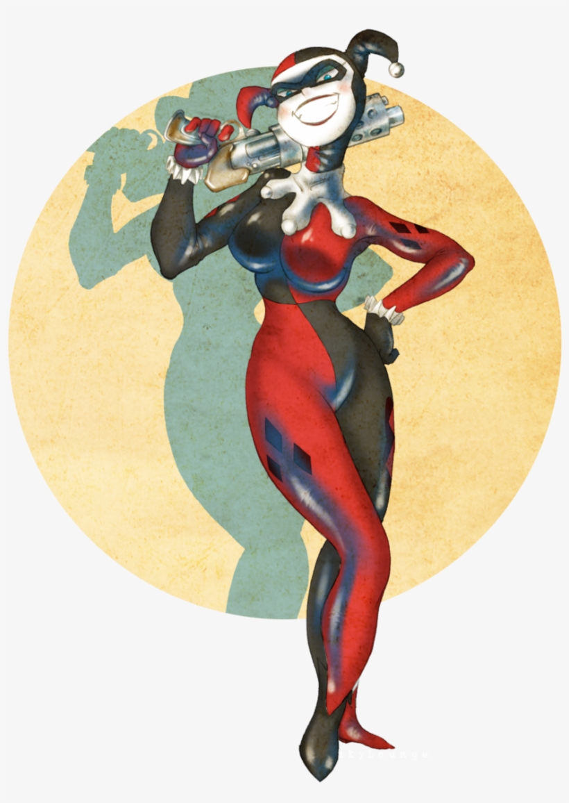 Scratches 27 Harley Png By ~renderstan On Deviantart - Riddler Harley Quinn, transparent png #127131