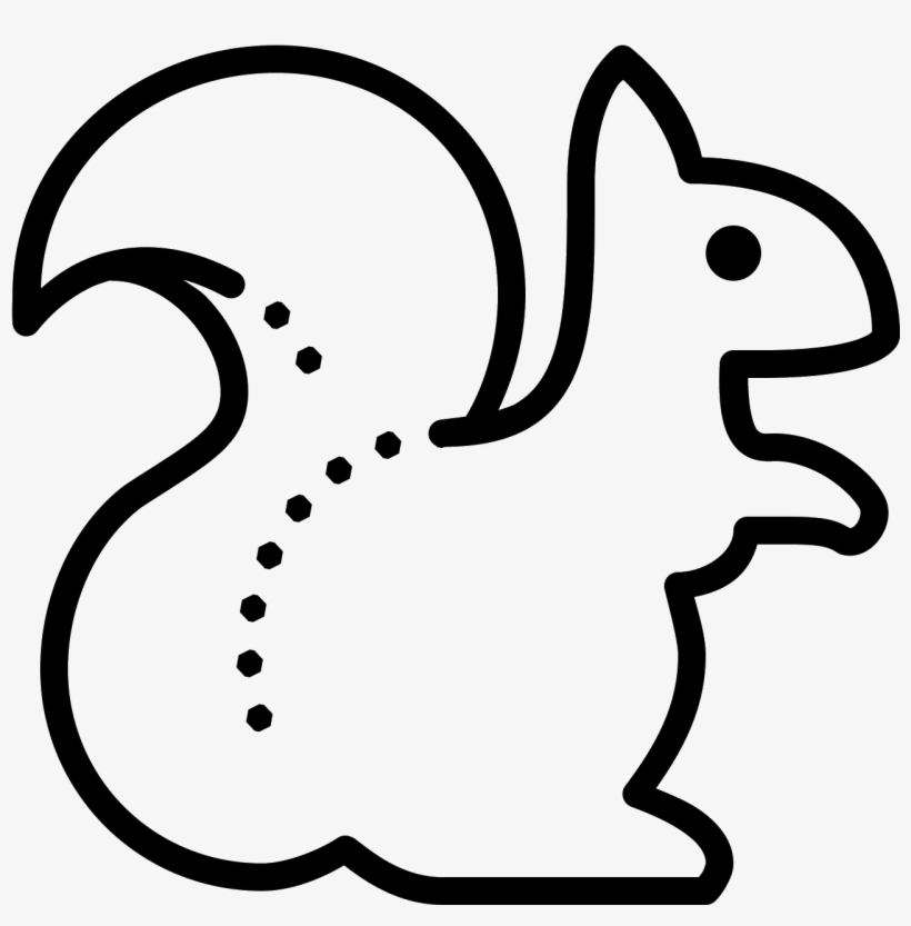 Squirrel Icon - Icon, transparent png #127133