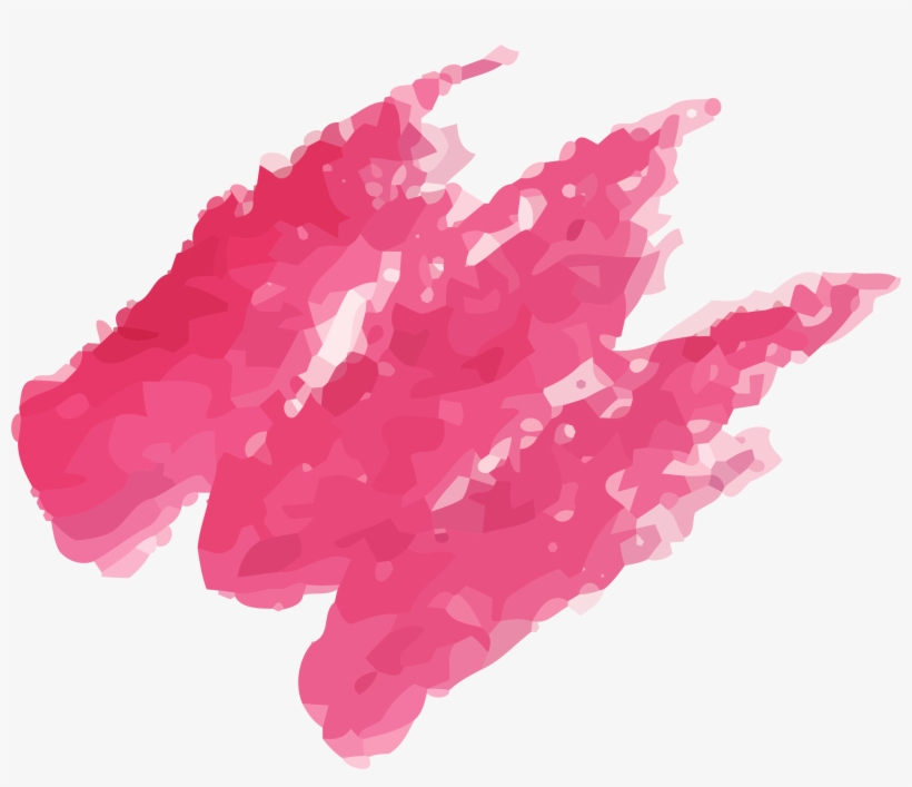 Watercolor Painting Graffiti Red - Water Color Design Png, transparent png #127197