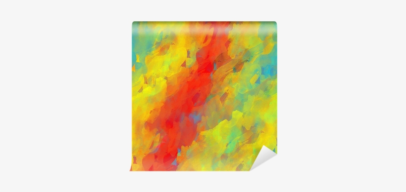 Abstract Colorful Grunge Art Watercolor Hand Paint - Painting, transparent png #127219