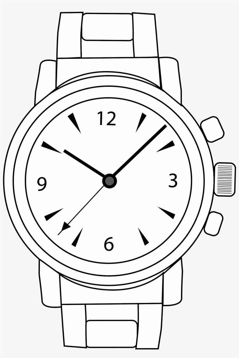 Svg Free Download Watching Clipart Hand Watch - Watch Clip Art Png, transparent png #127330
