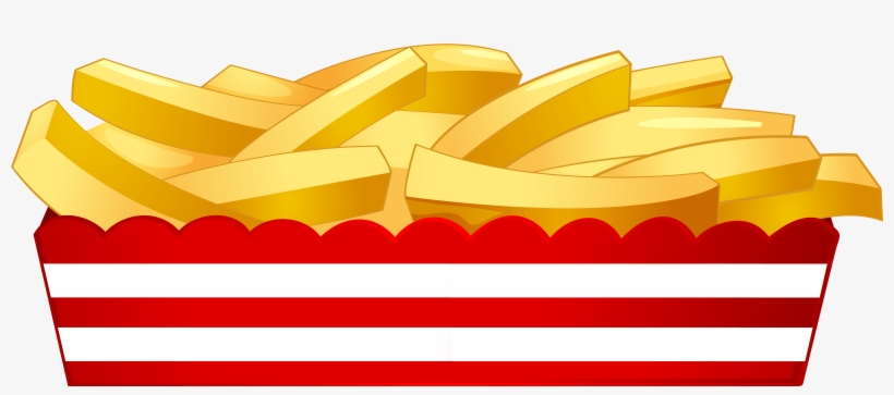 Clipart Png Food - French Fries Clip Art Png, transparent png #127373