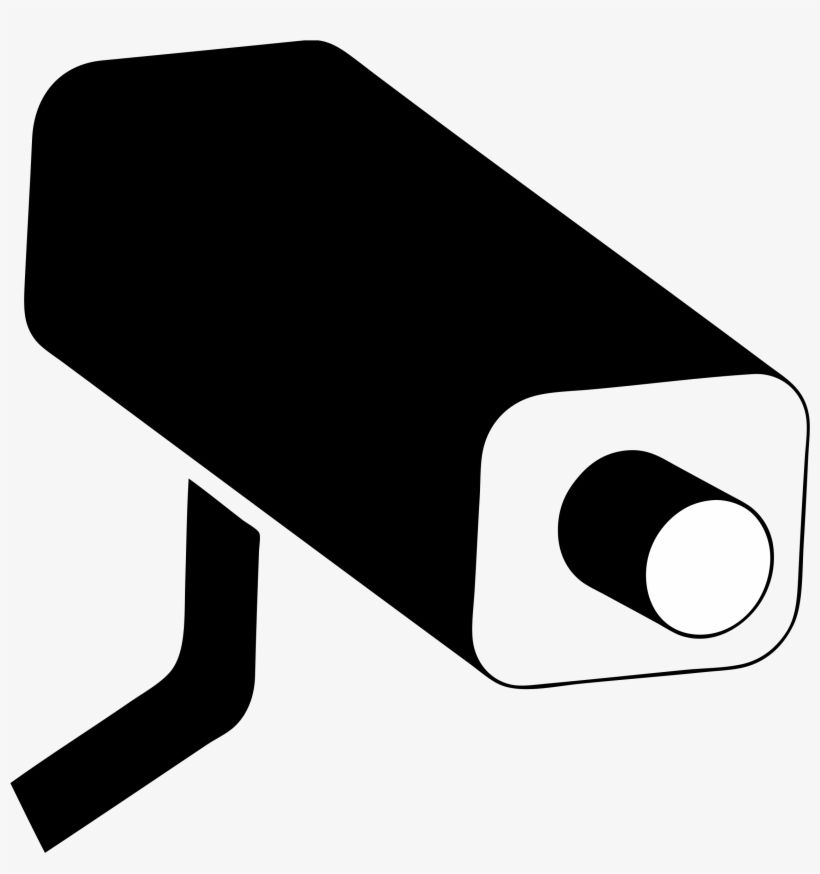 Camera Clipart Security Camera - Camera Surveillance Clipart, transparent png #127704