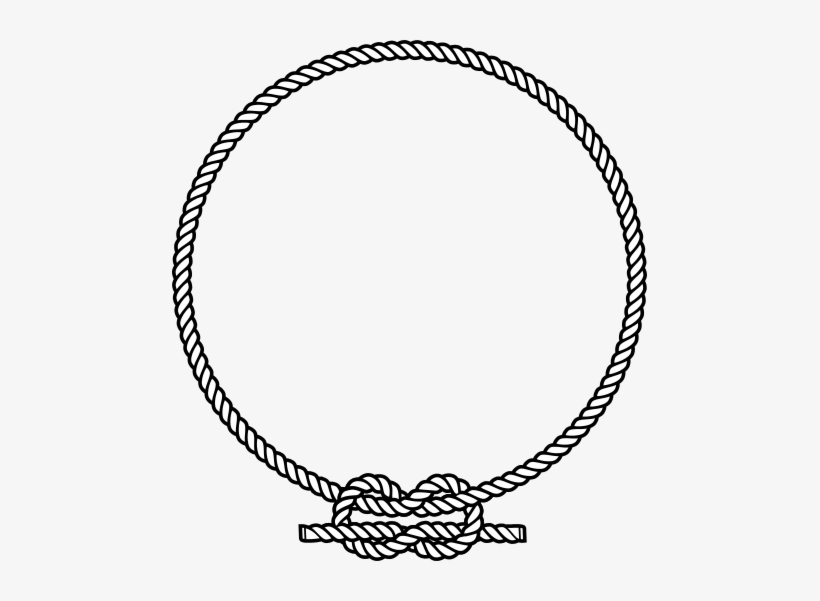 Circle Clipart Rope - Rope Png For Logo, transparent png #127706