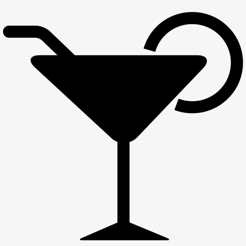 Cocktail Glass Comments - Cocktail Glass Logo Png, transparent png #127751