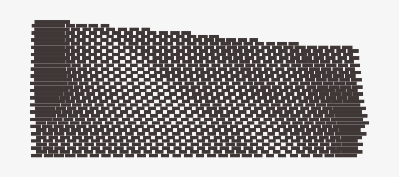 Brick Wall With Two Attractor Curves, transparent png #127852