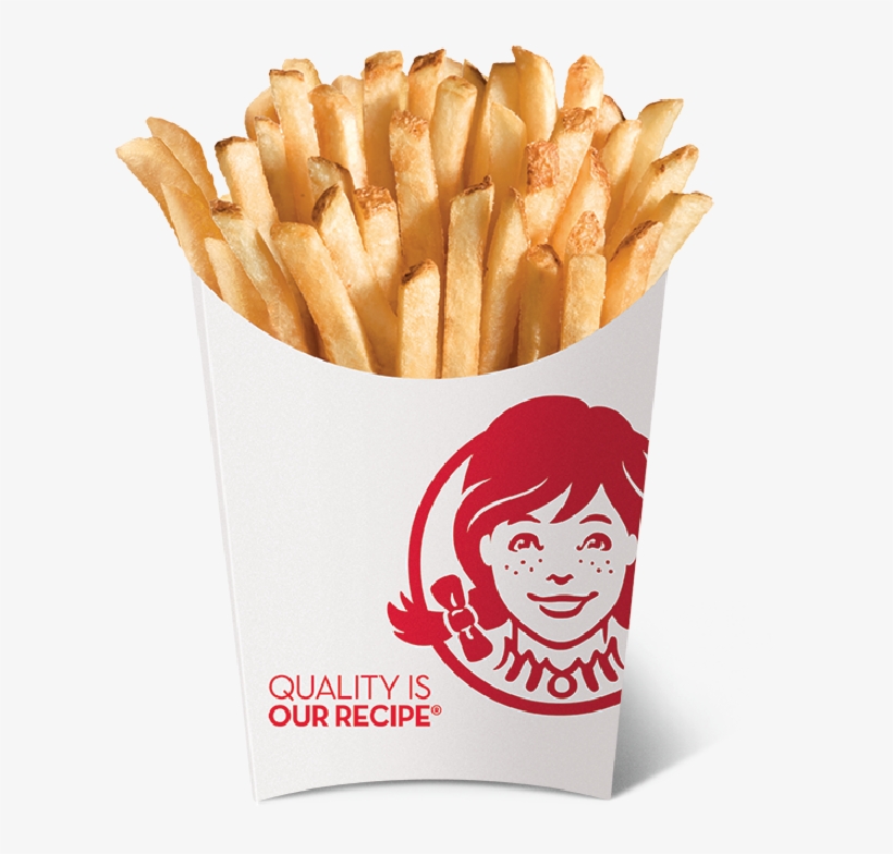 French Fries Large - Wendy's Large Natural Cut Fries, transparent png #127958