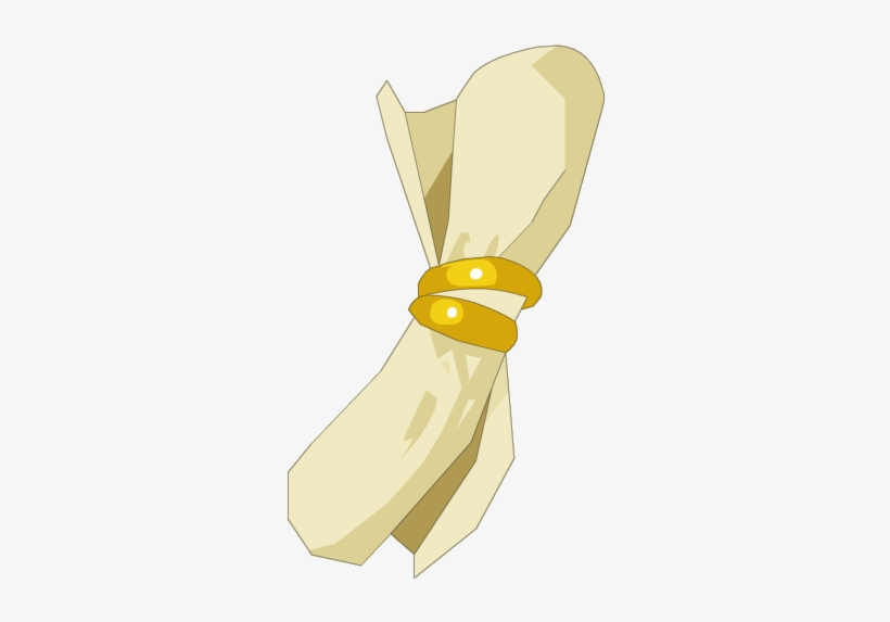 Golden Parchment - Dofus Spell, transparent png #128109