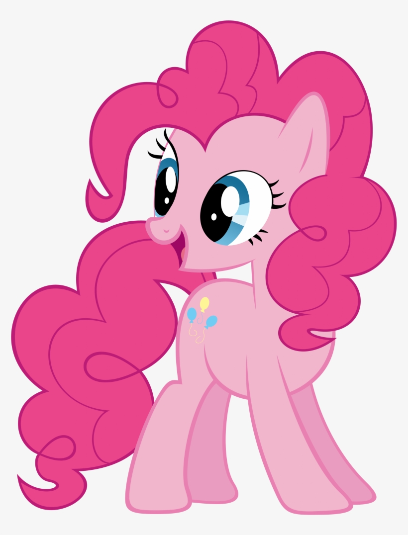 Pinkie Pie Download Png Image - My Little Pony Pinkie Pie Happy, transparent png #128132