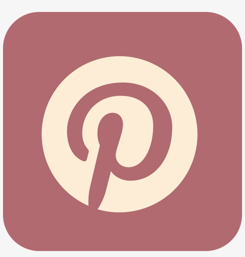 Social Media Icons Clipart Pinterest - Pinterest, transparent png #128356