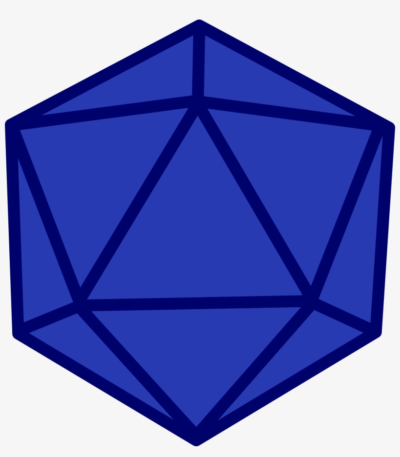 This Free Icons Png Design Of D20 Blank, transparent png #128486