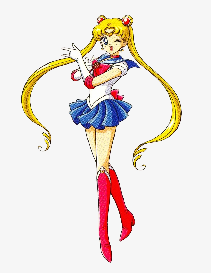 I Love The Sailor Moom Design And How She Is Made Up - Sailor Moon R: Season 2 Part 1 Dvd, transparent png #128640
