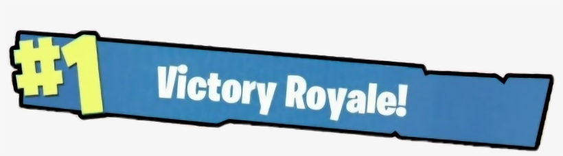 #1 Victory Battle Royale - Victory Royale Transparent Background, transparent png #129062