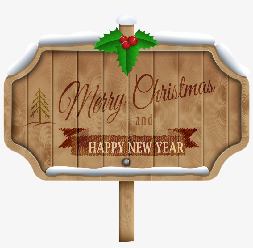 Merry Christmas Wood Png, transparent png #129088